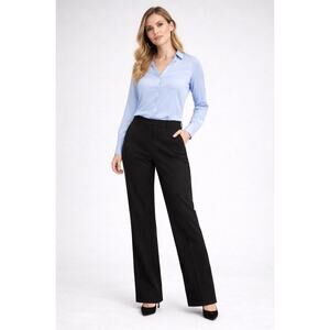 Nine West Black Bootcut Pants Women Size 8 High Waisted Dress Pants - B005